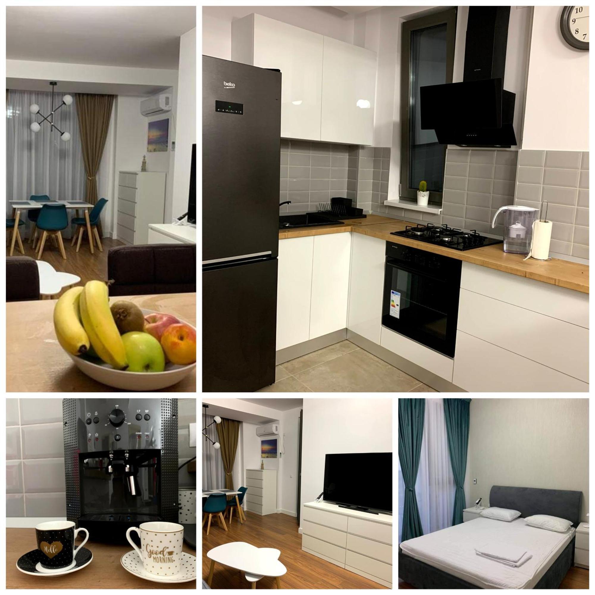 Andreve Apartment By Onix Blue Mamaia Nord, Baby Friendly, Private Parking ナボダリ エクステリア 写真